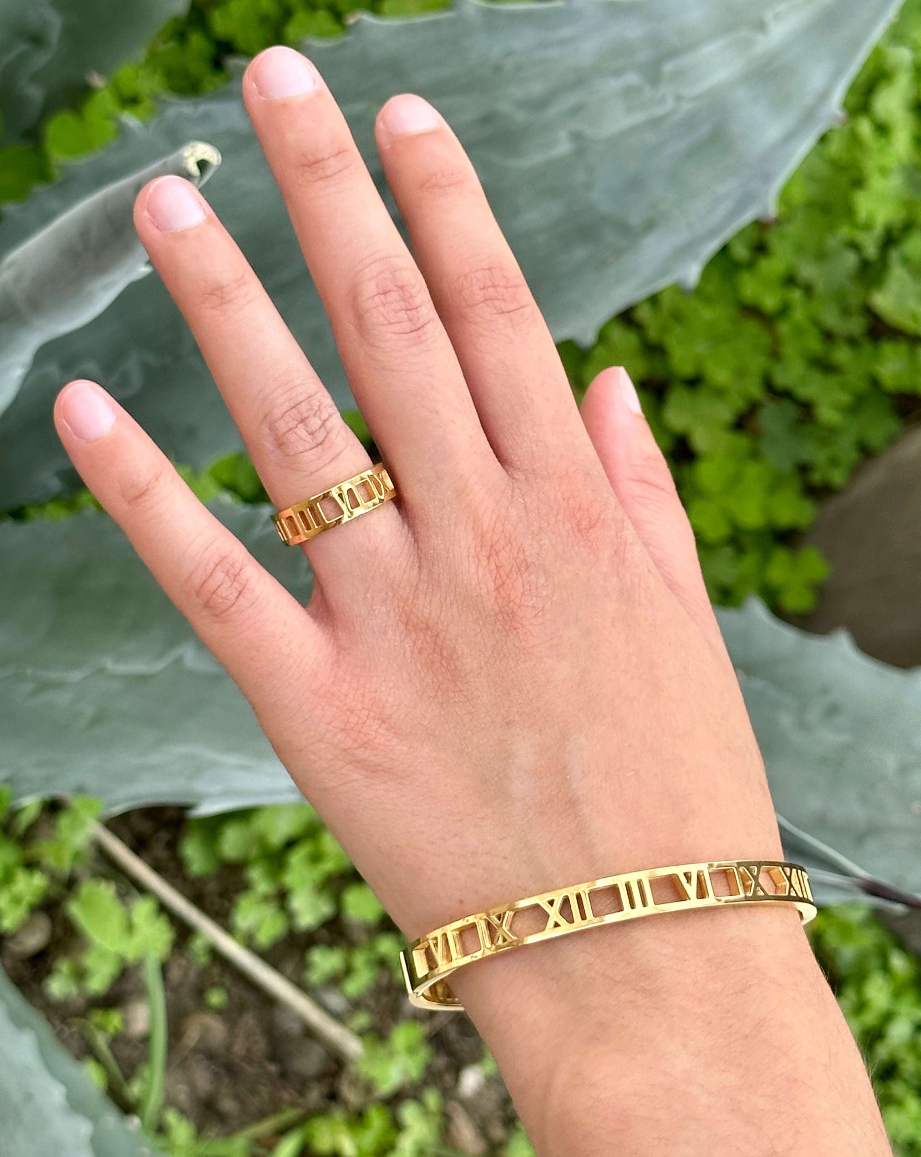 Roman Numeral Ring