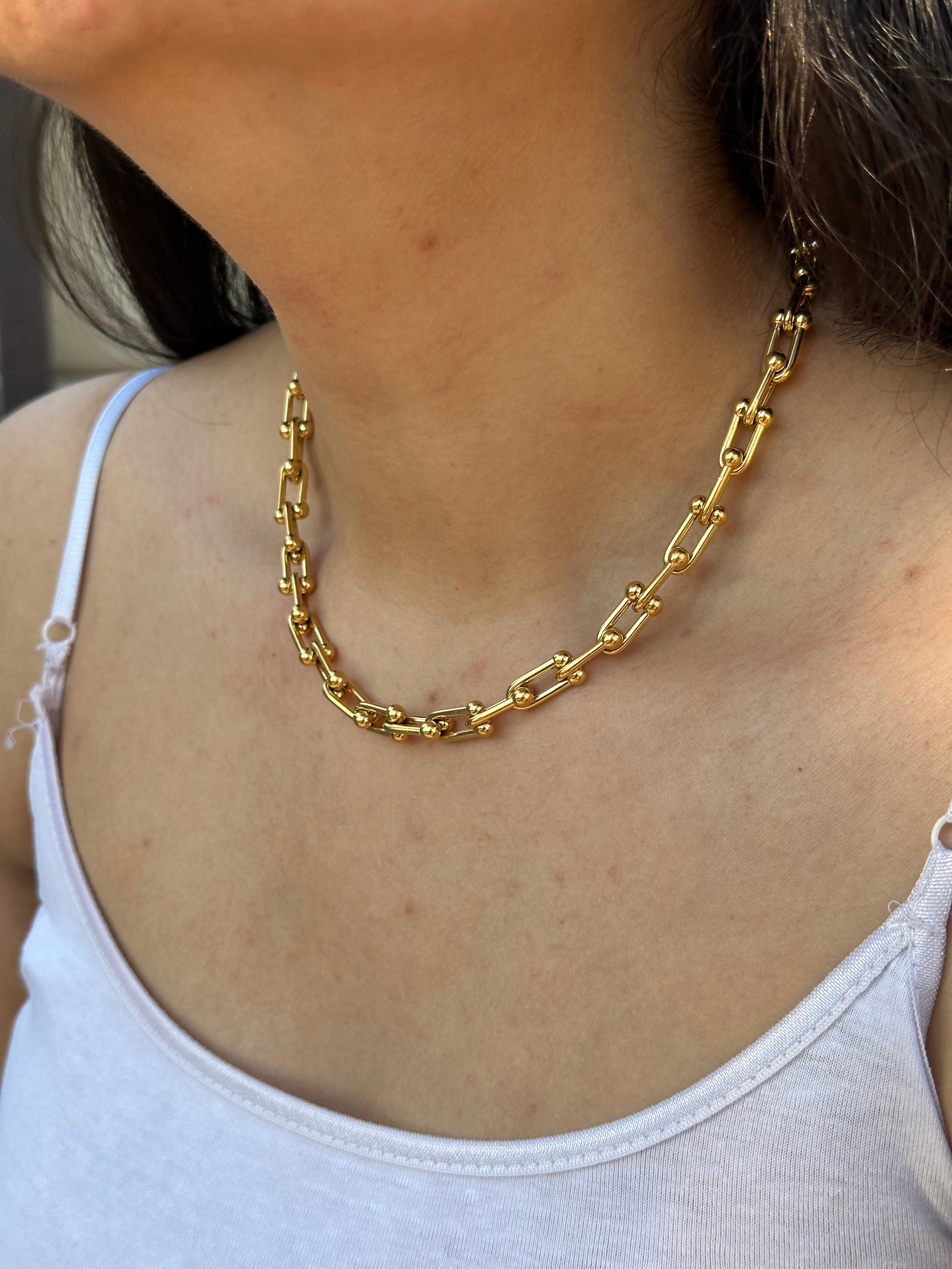 7mm Hardware Link Chain Necklace