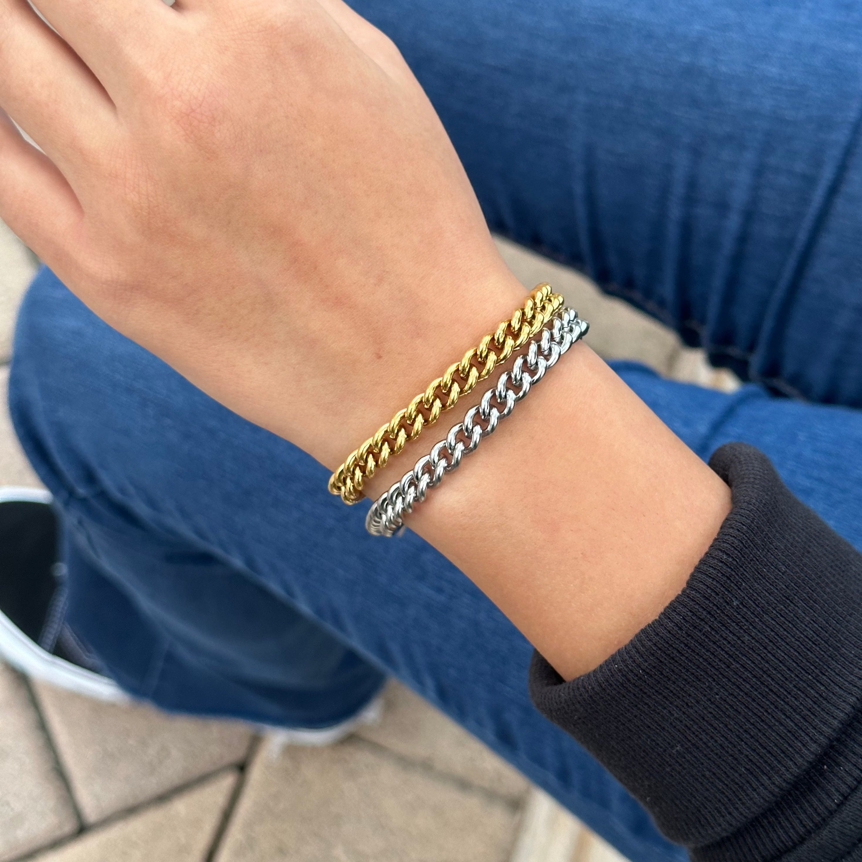 Women's Round Chain Bracelet