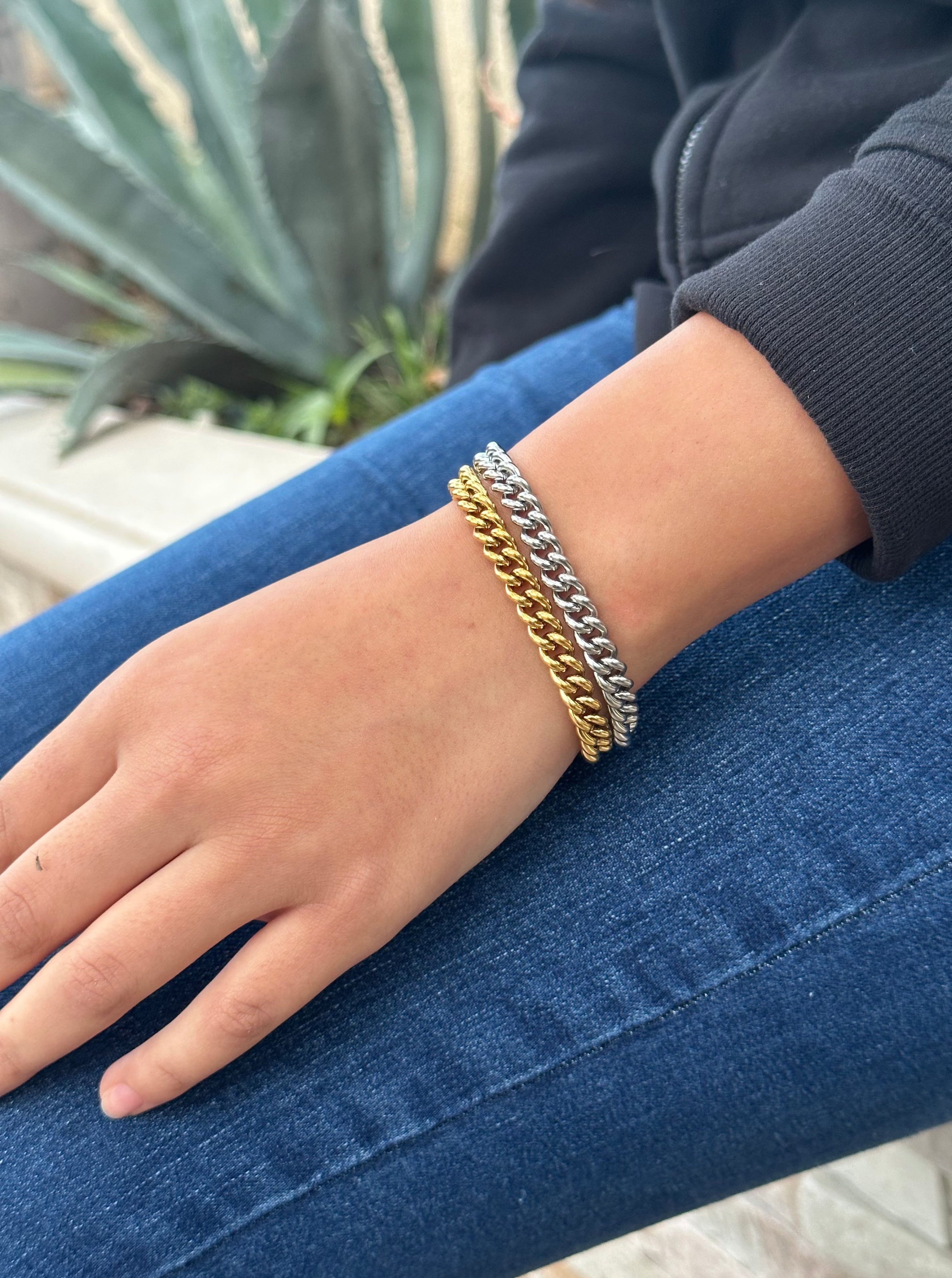 Women's Round Chain Bracelet