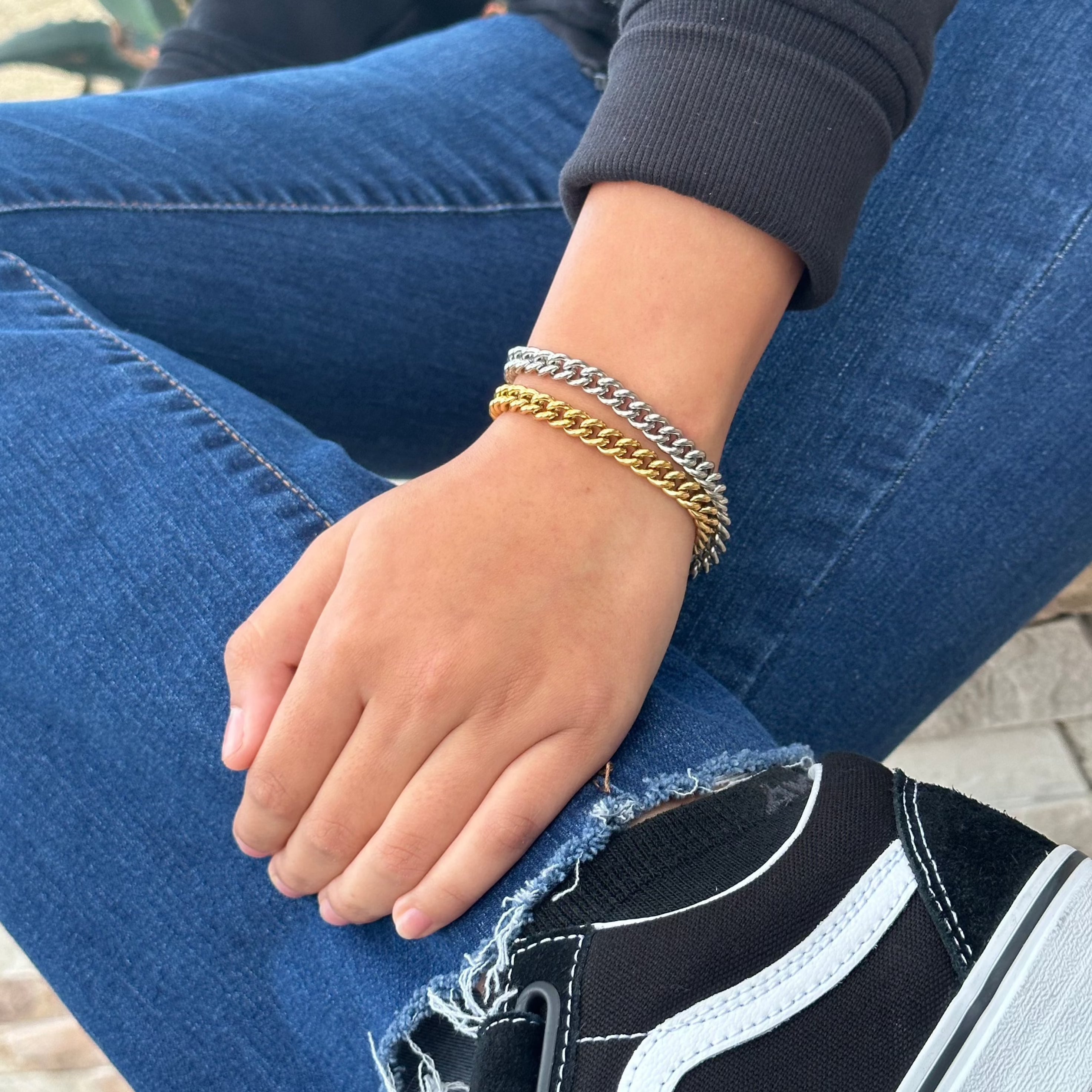 Women's Round Chain Bracelet