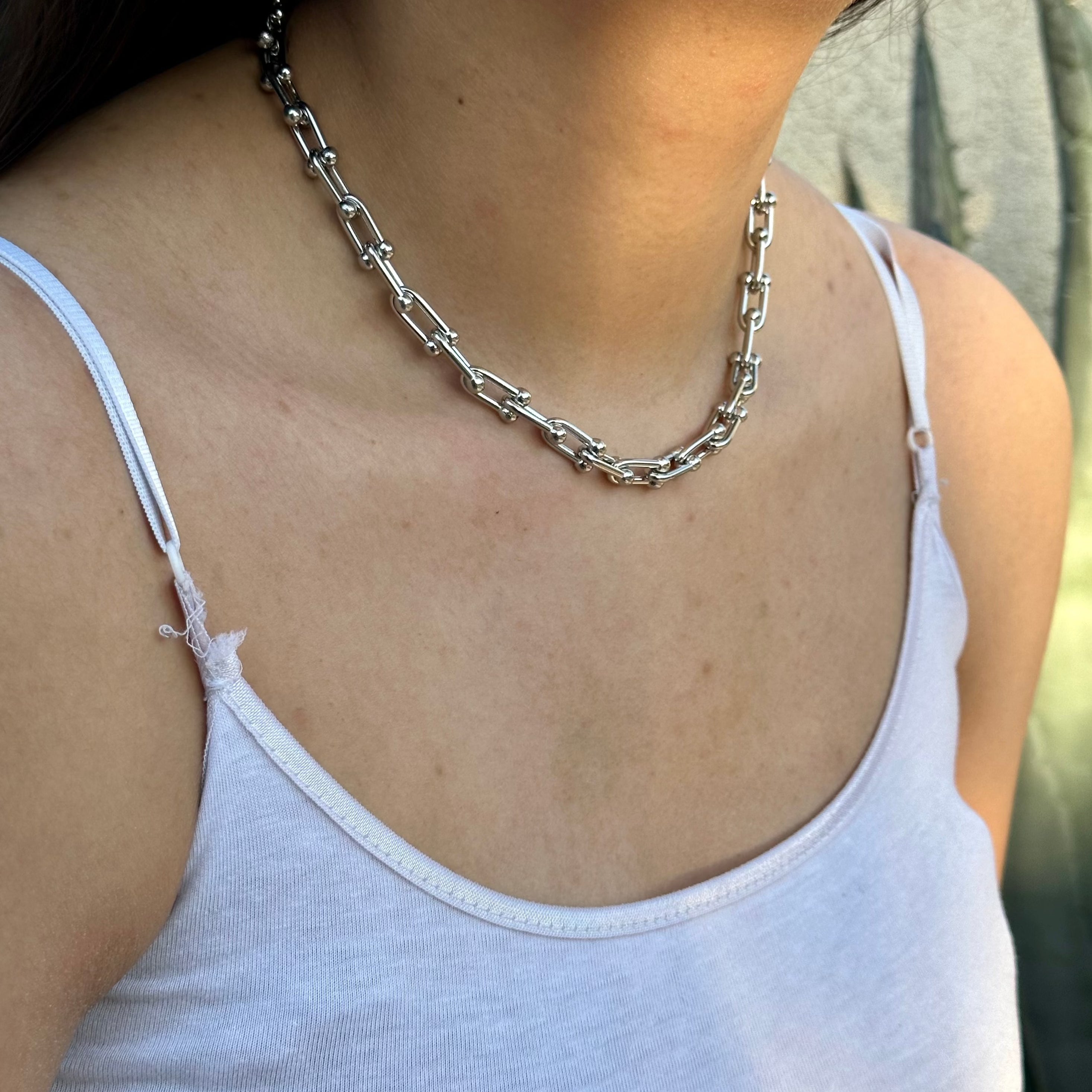 7mm Hardware Link Chain Necklace