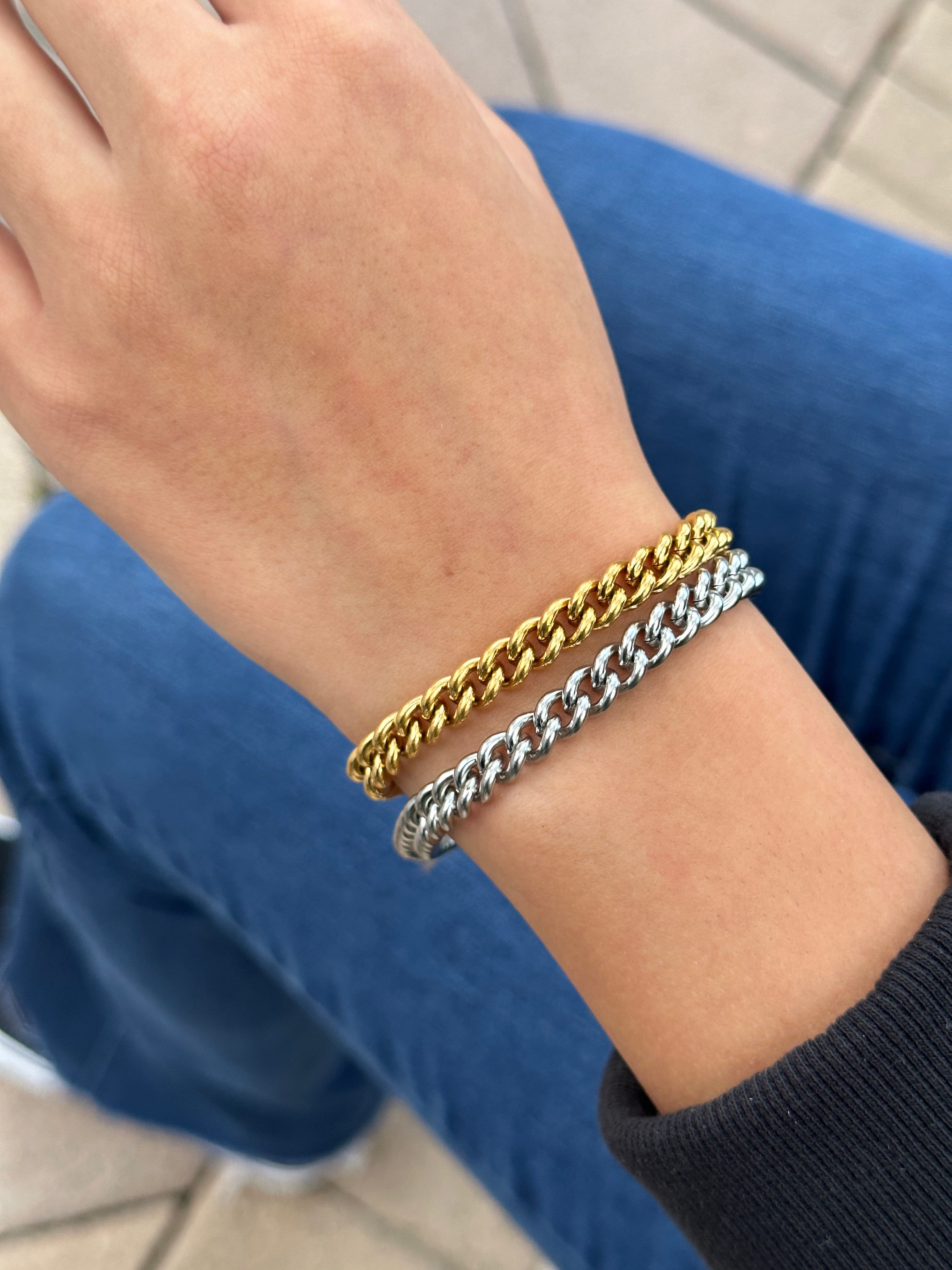 Women's Round Chain Bracelet