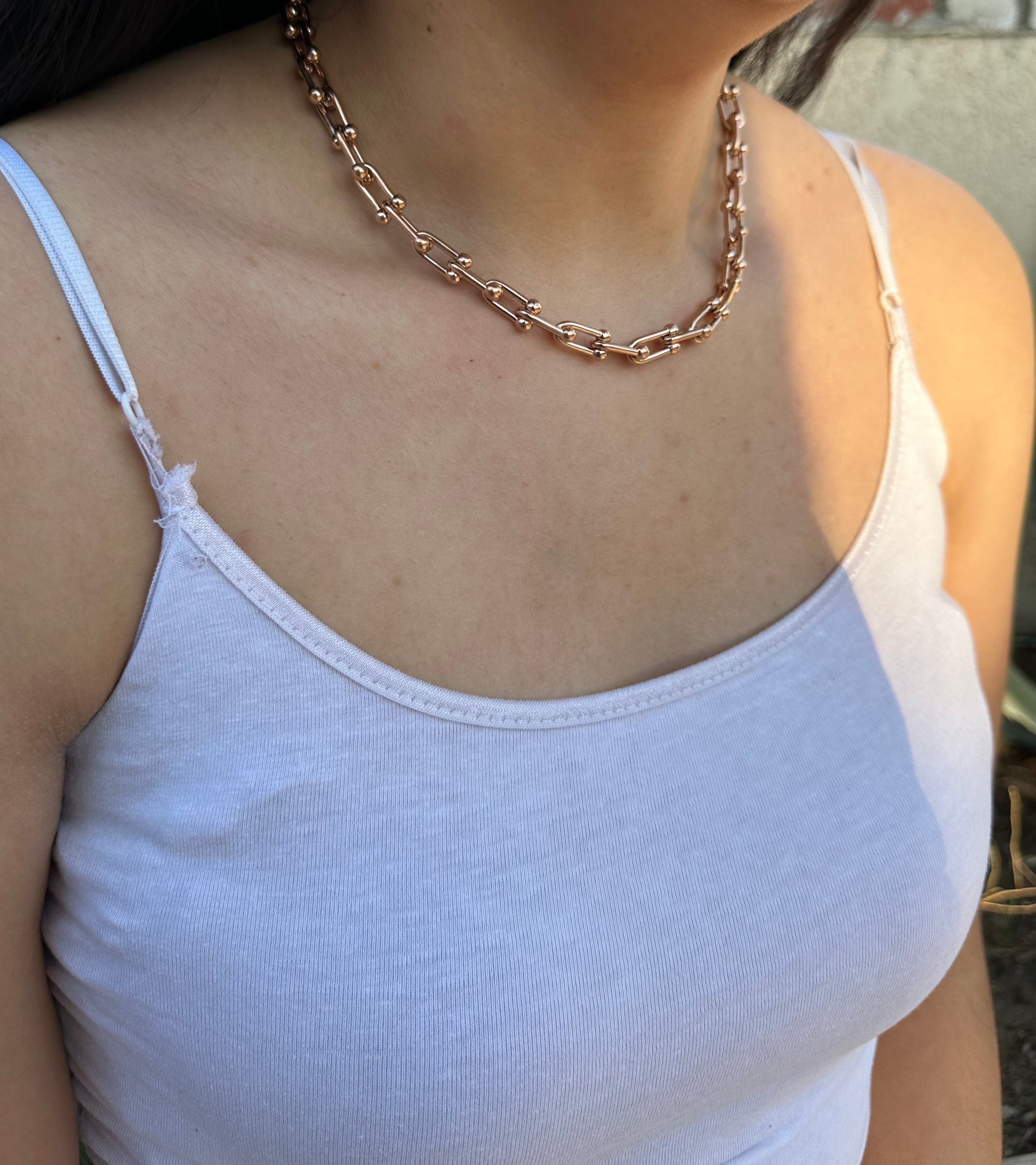 7mm Hardware Link Chain Necklace
