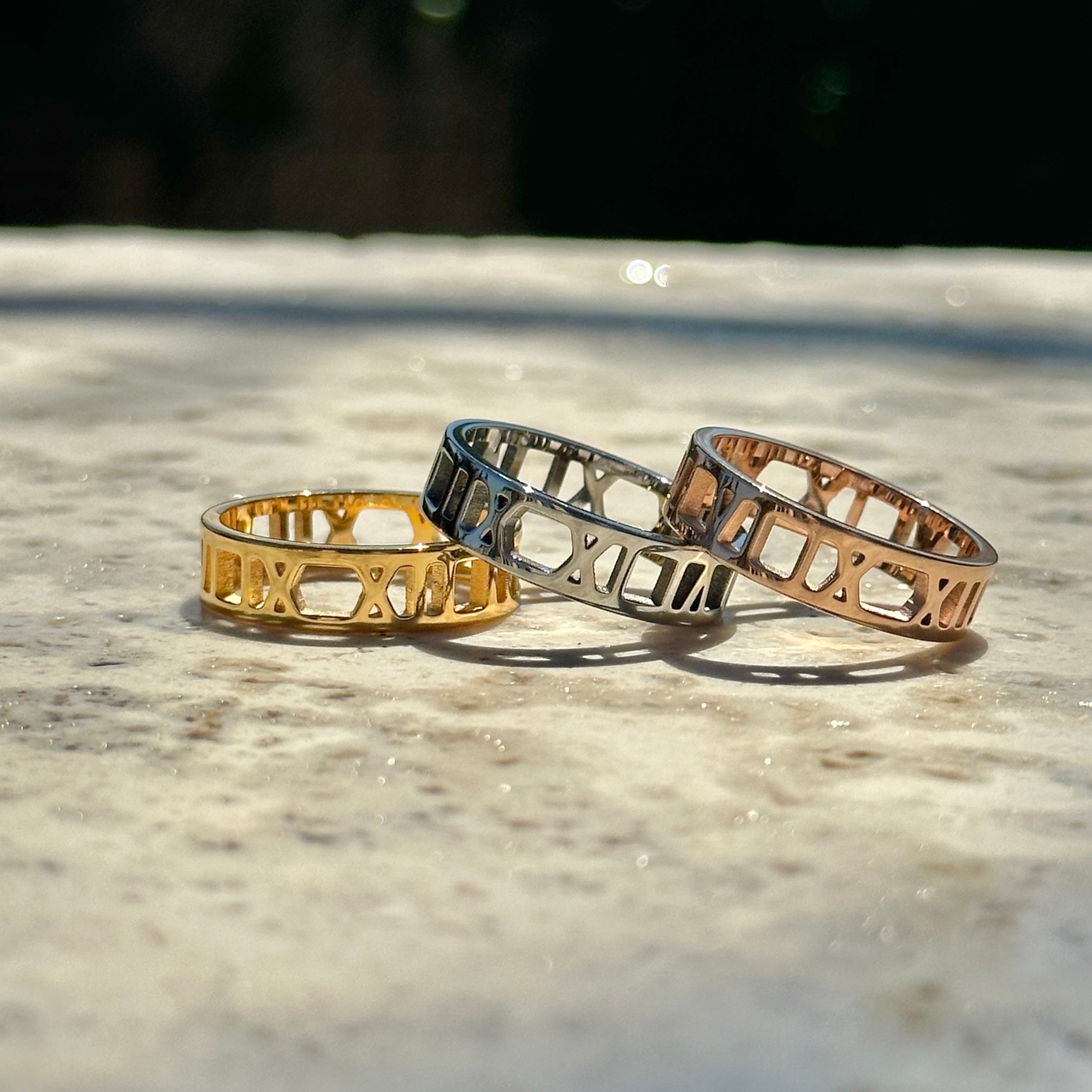 Roman Numeral Ring