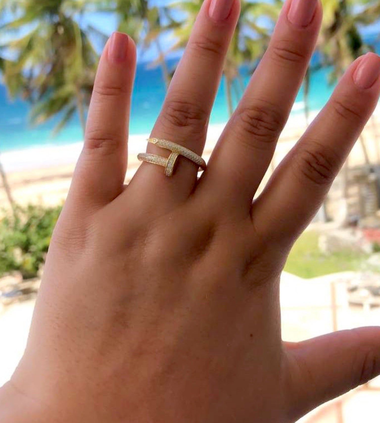 Women's Dainty Gold Ring