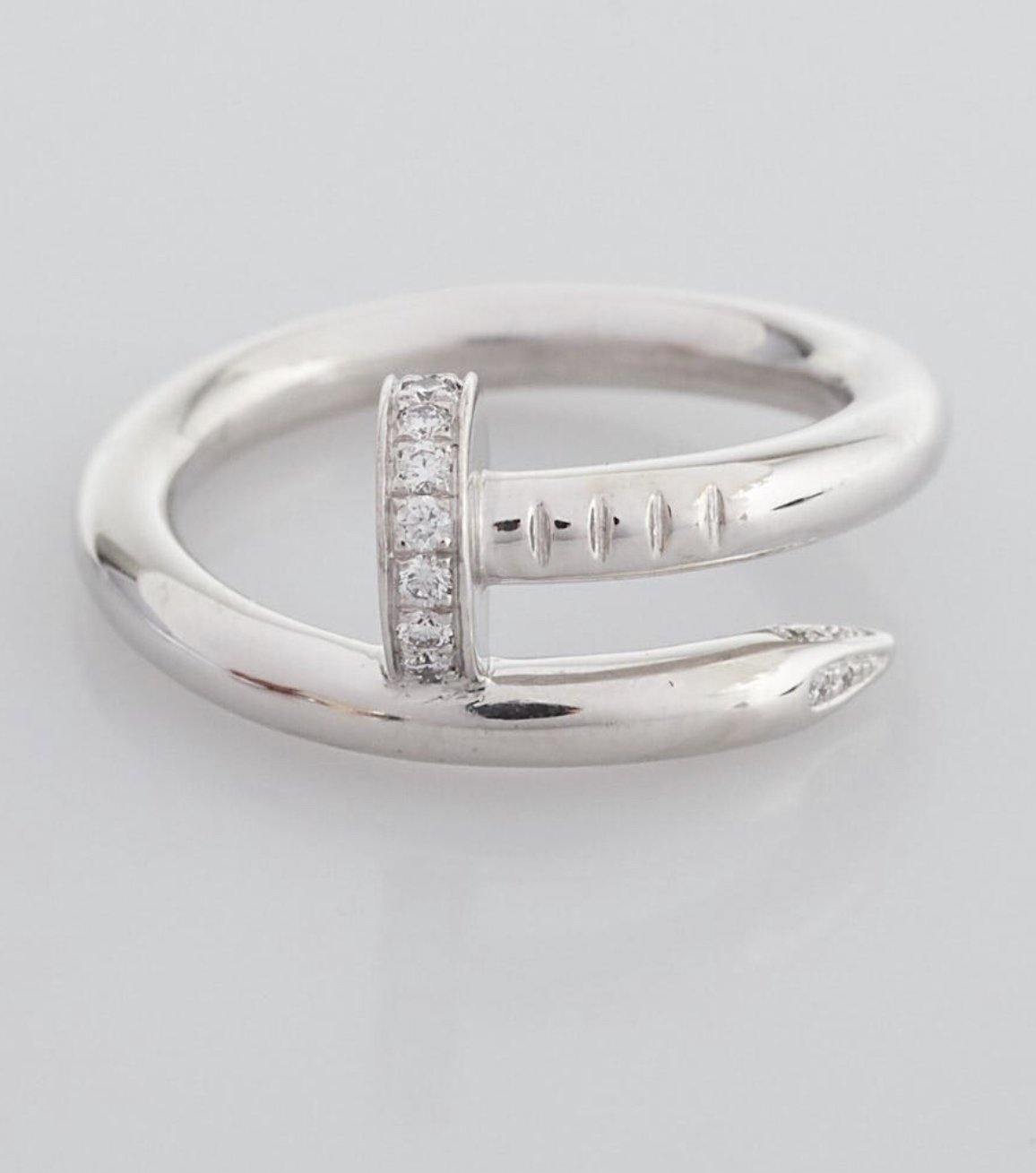 Gem Encrusted Nail Ring