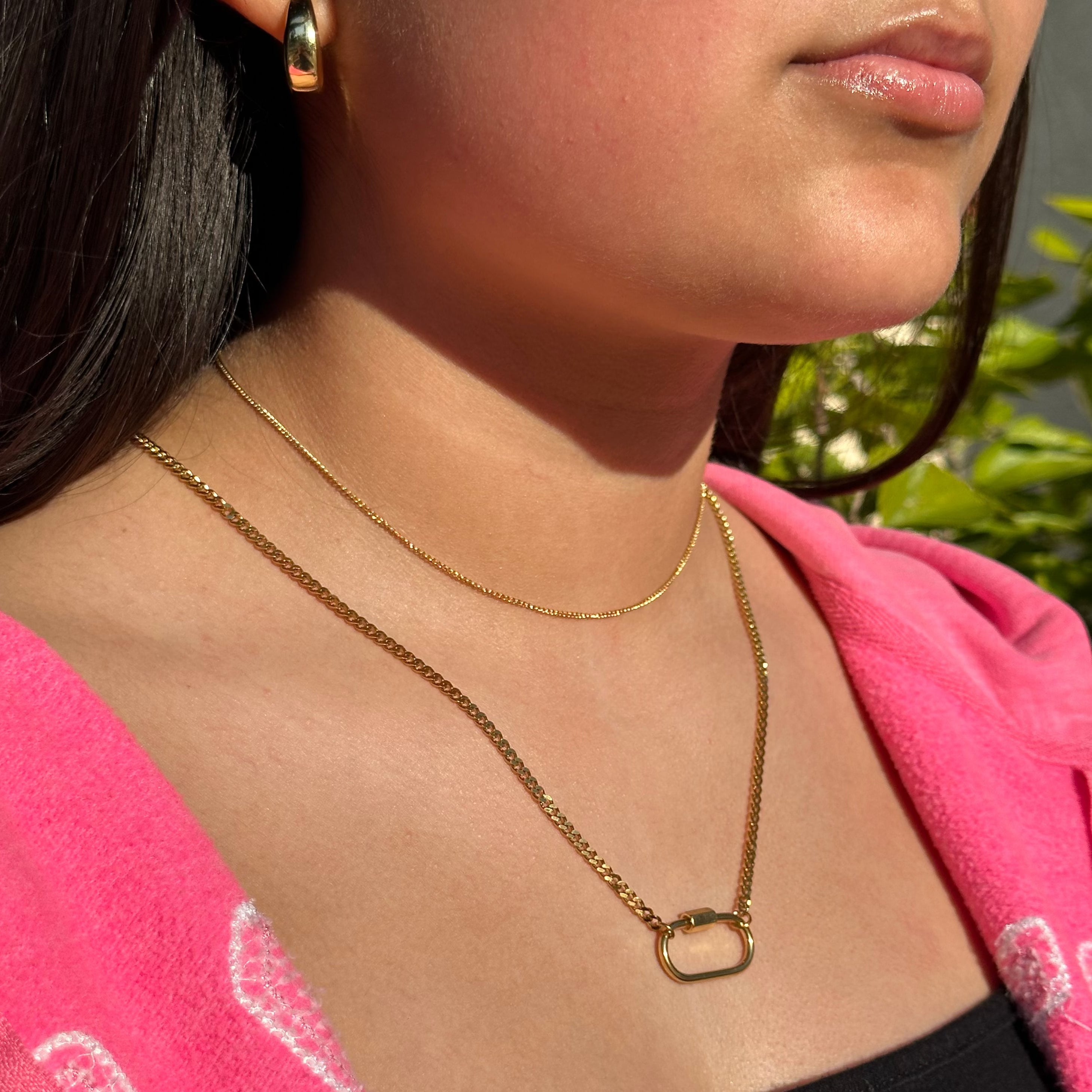 choker and statement necklace set