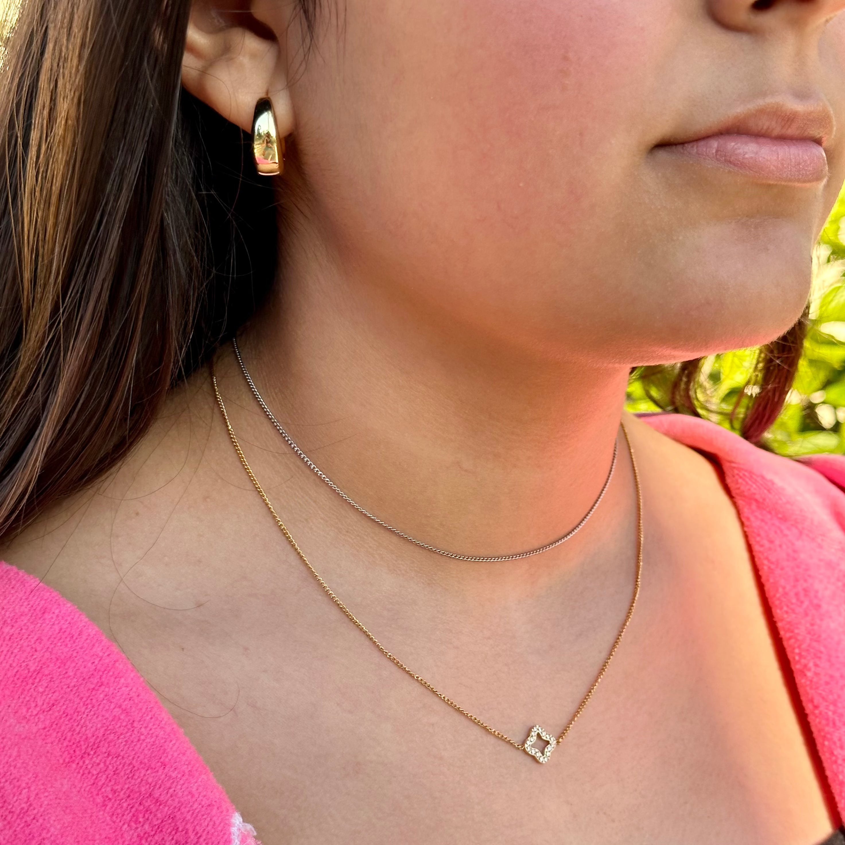 Ultra Dainty Chain Necklace Choker