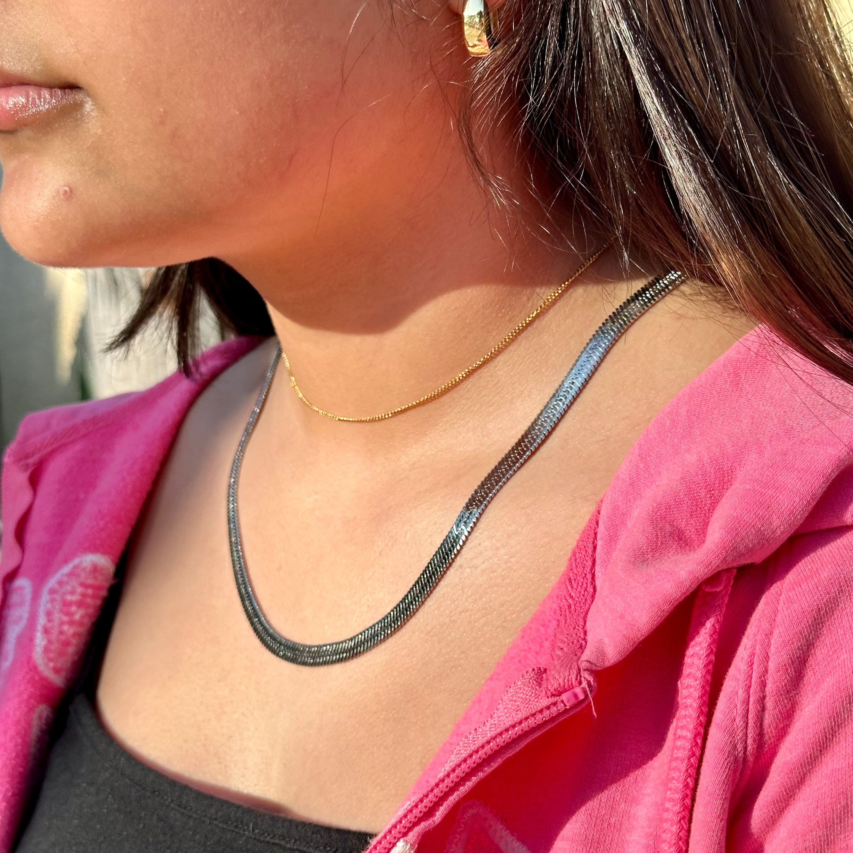 Ultra Dainty Chain Necklace Choker