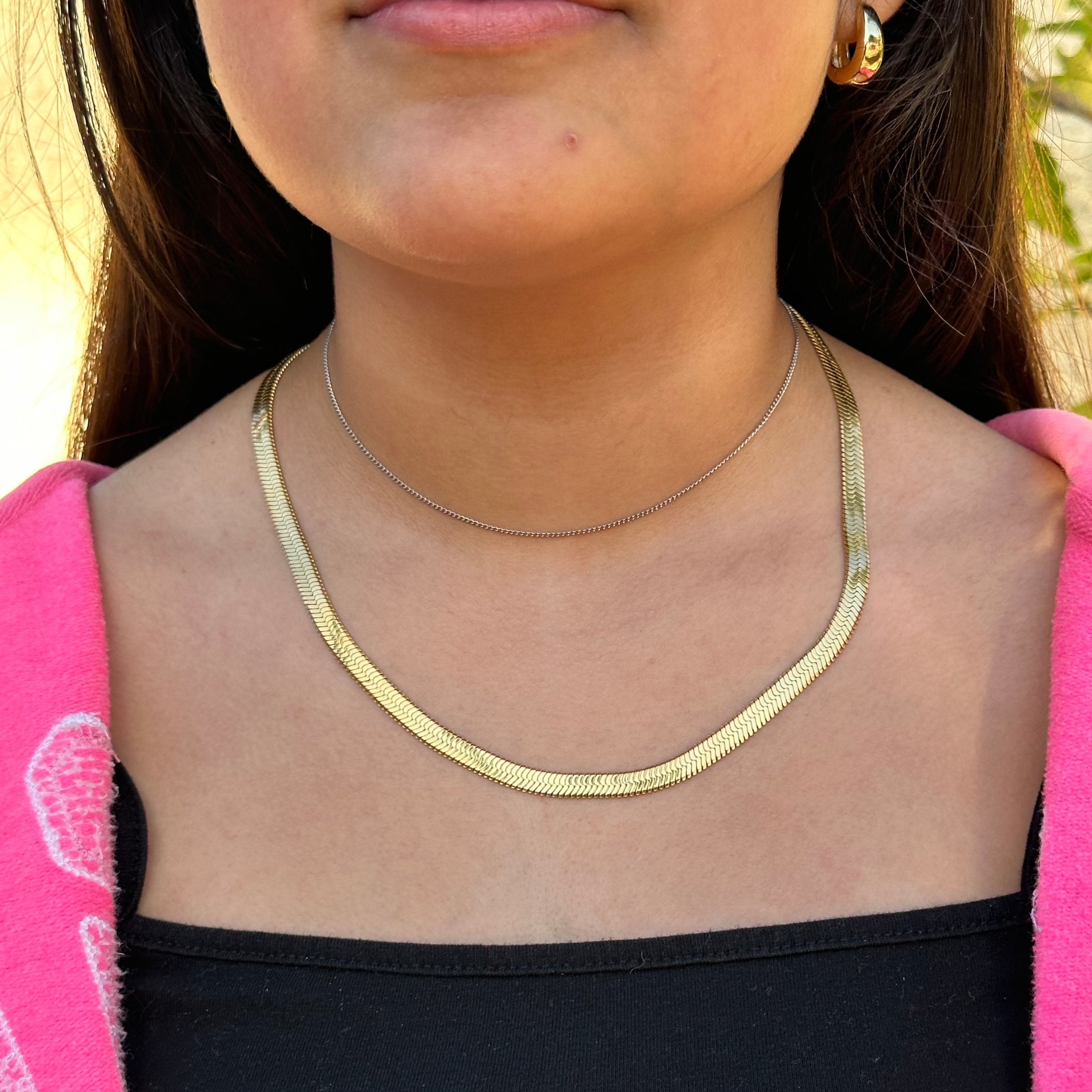 Ultra Dainty Chain Necklace Choker