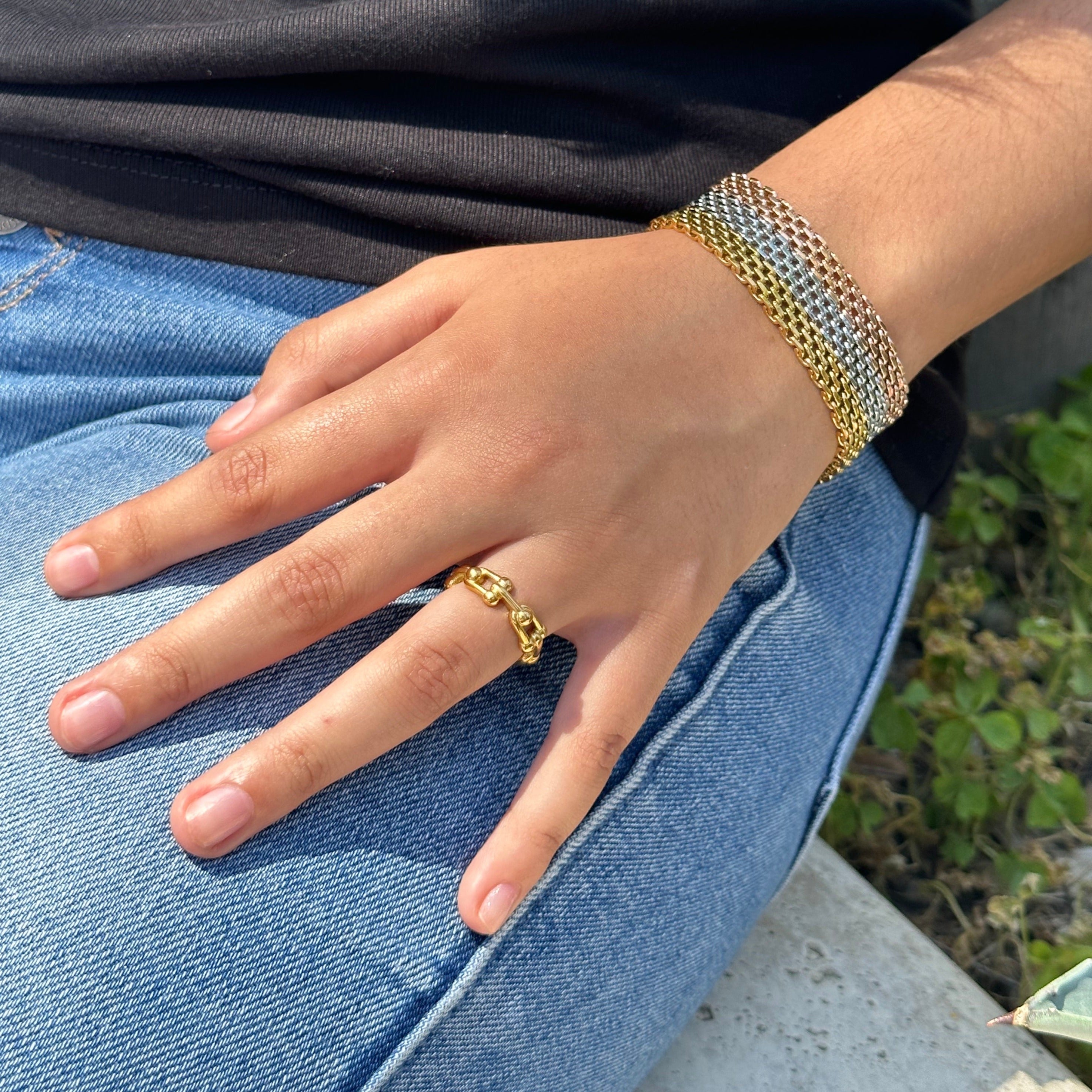 womens gold bismark bracelets