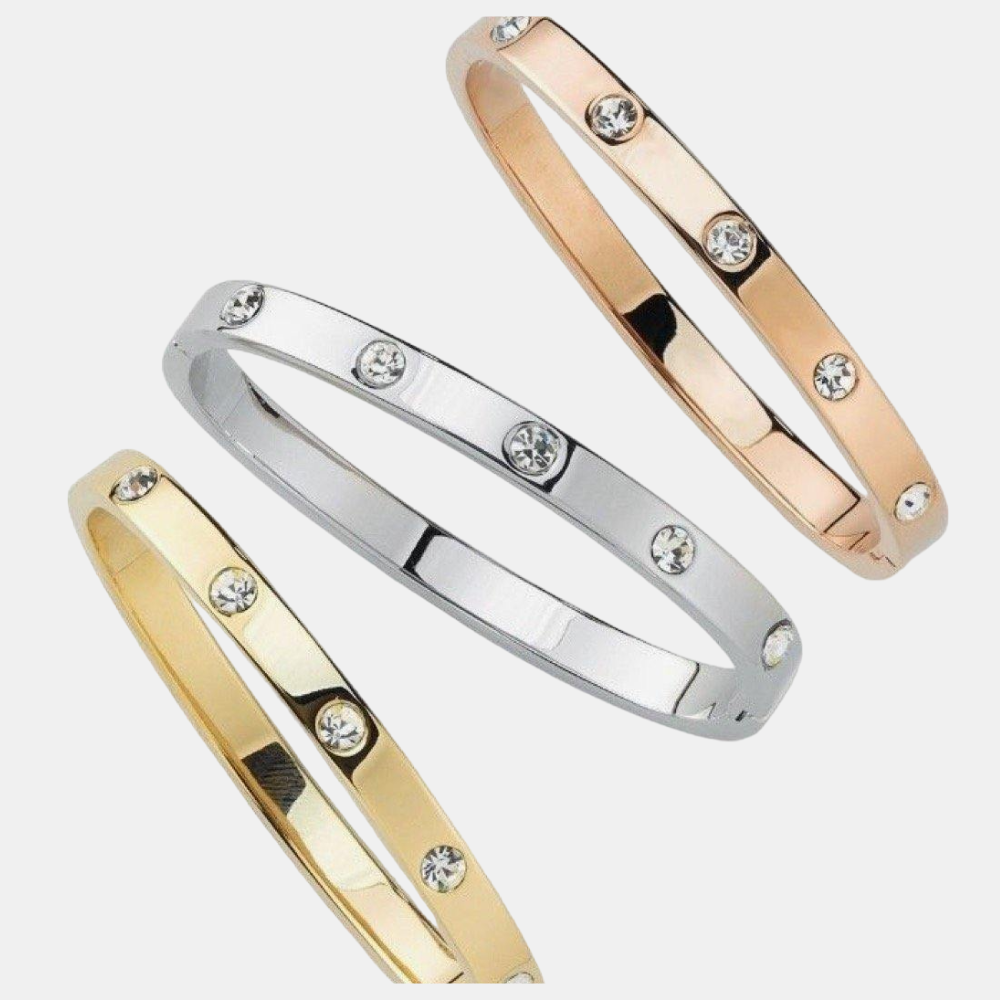 Set Of 3 Screw Bracelets