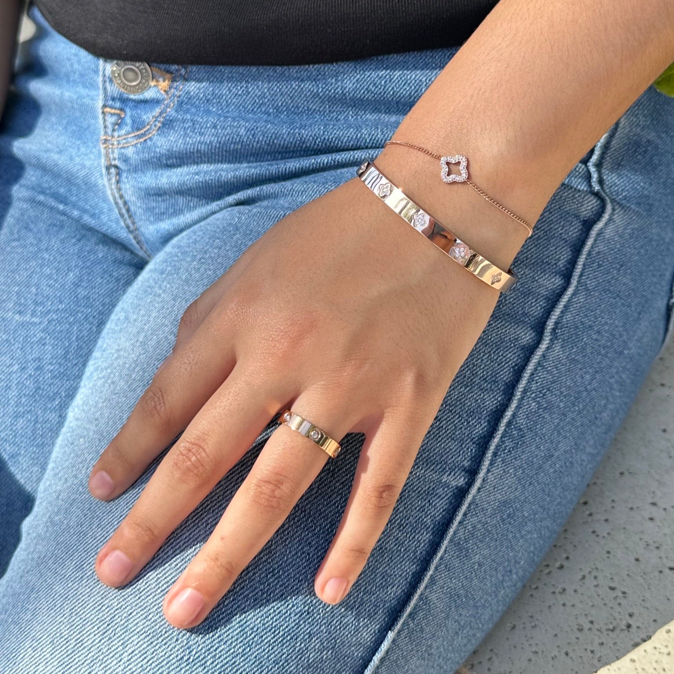 Clovers Jewelry Trio Set
