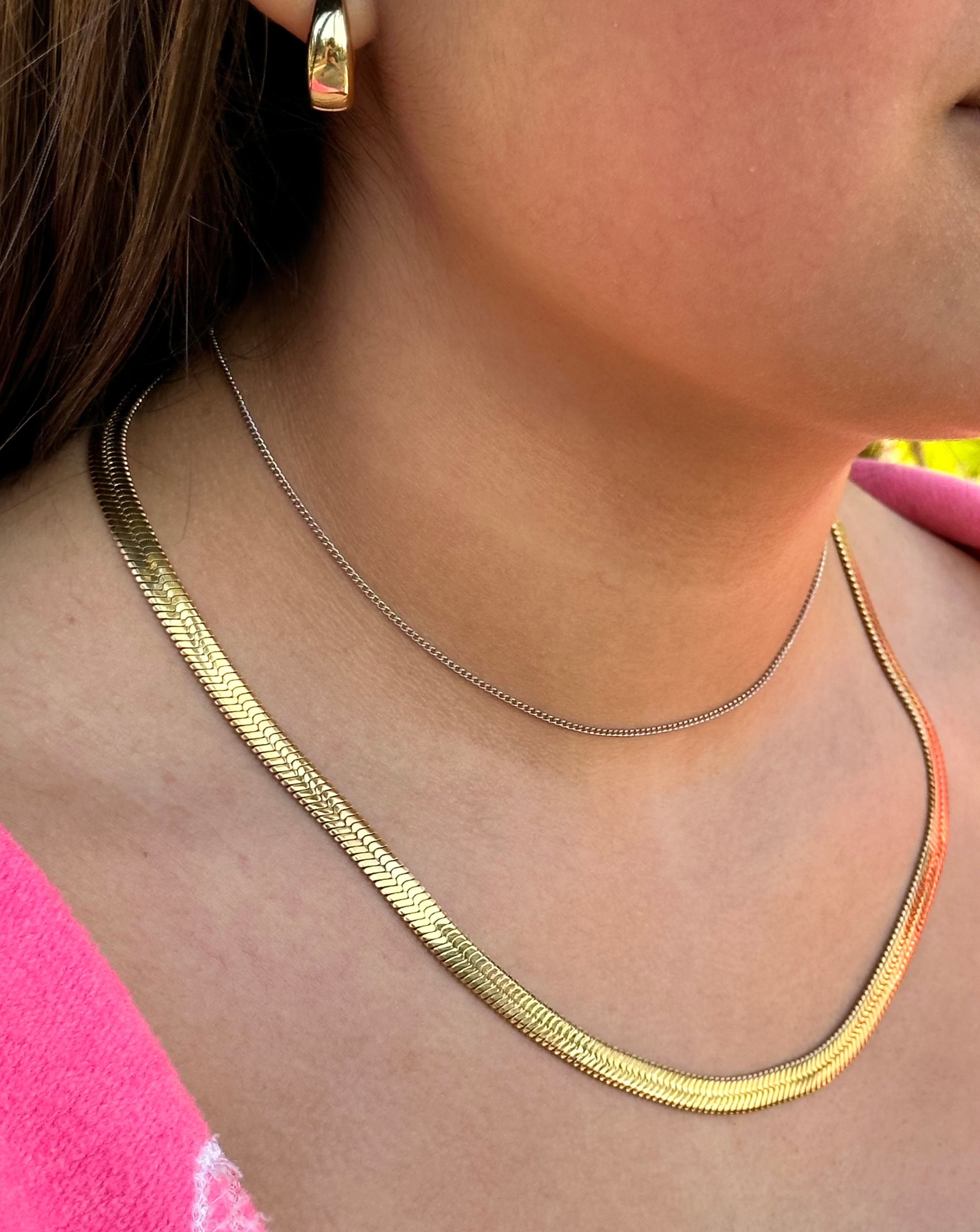 Ultra Dainty Chain Necklace Choker