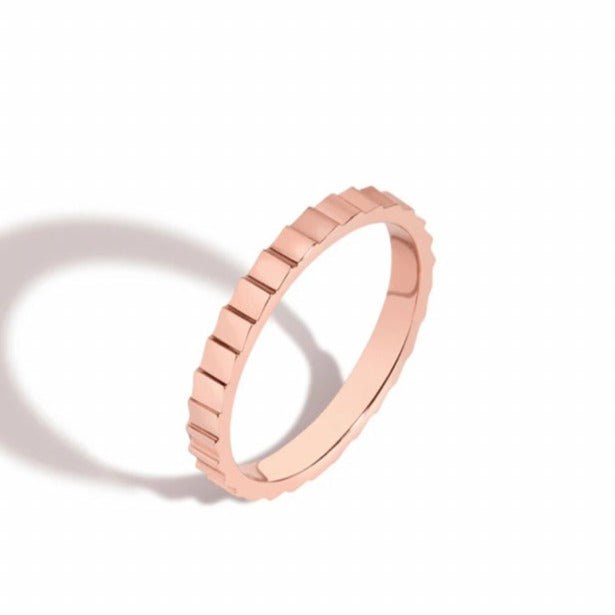 Ridged Band Gear Ring