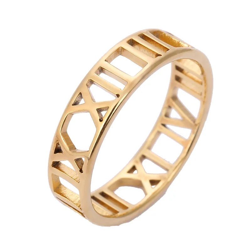 Roman Numeral Ring