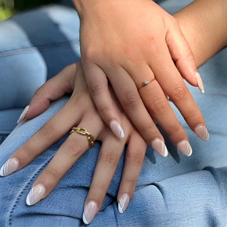Womens Gold Stacking Rings Set