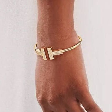 Women's Studded Bracelet T Bracelet