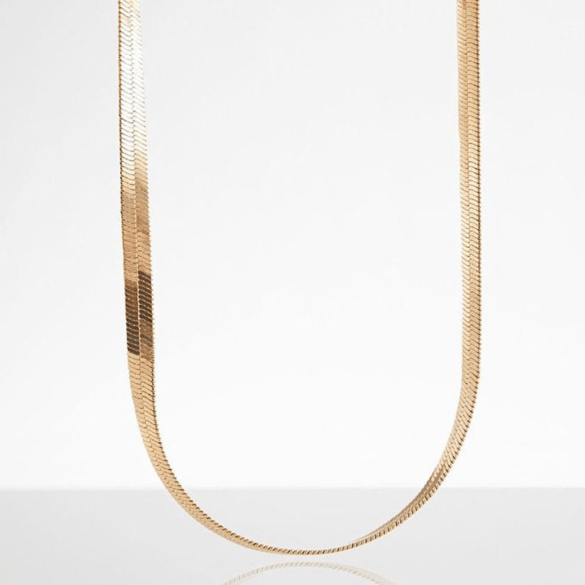 Mens Chain herringbone chain necklace
