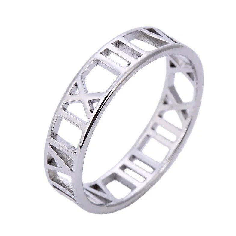 Roman Numeral Ring