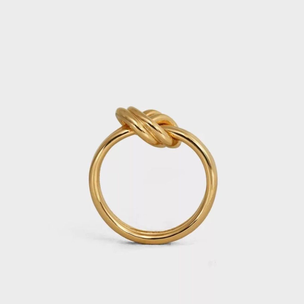 friendship-knot-ring-gold-dainty-ring