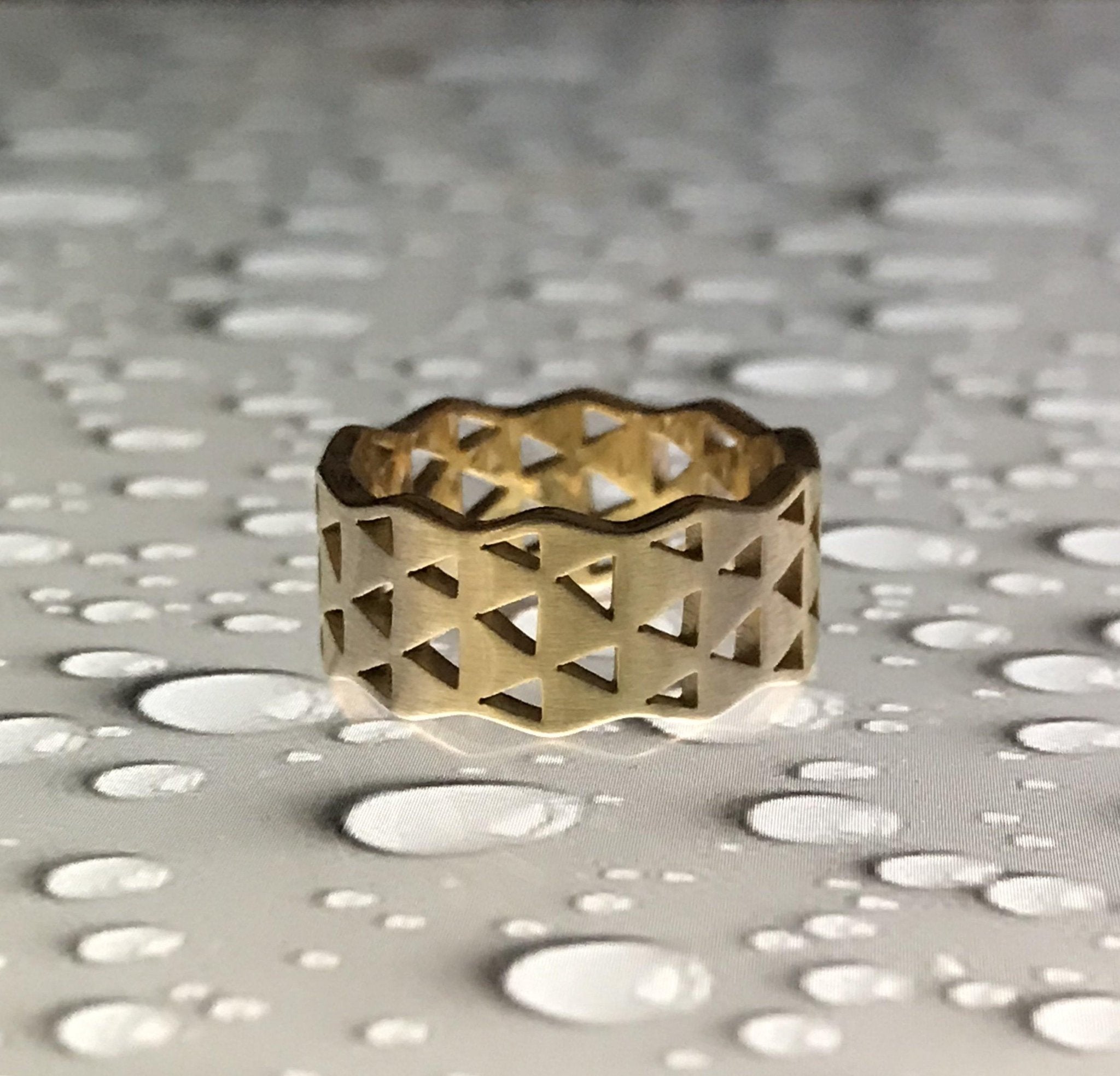 Womens Dainty Everyday Gold Ring Everyday Ring-  1 oak jewelry