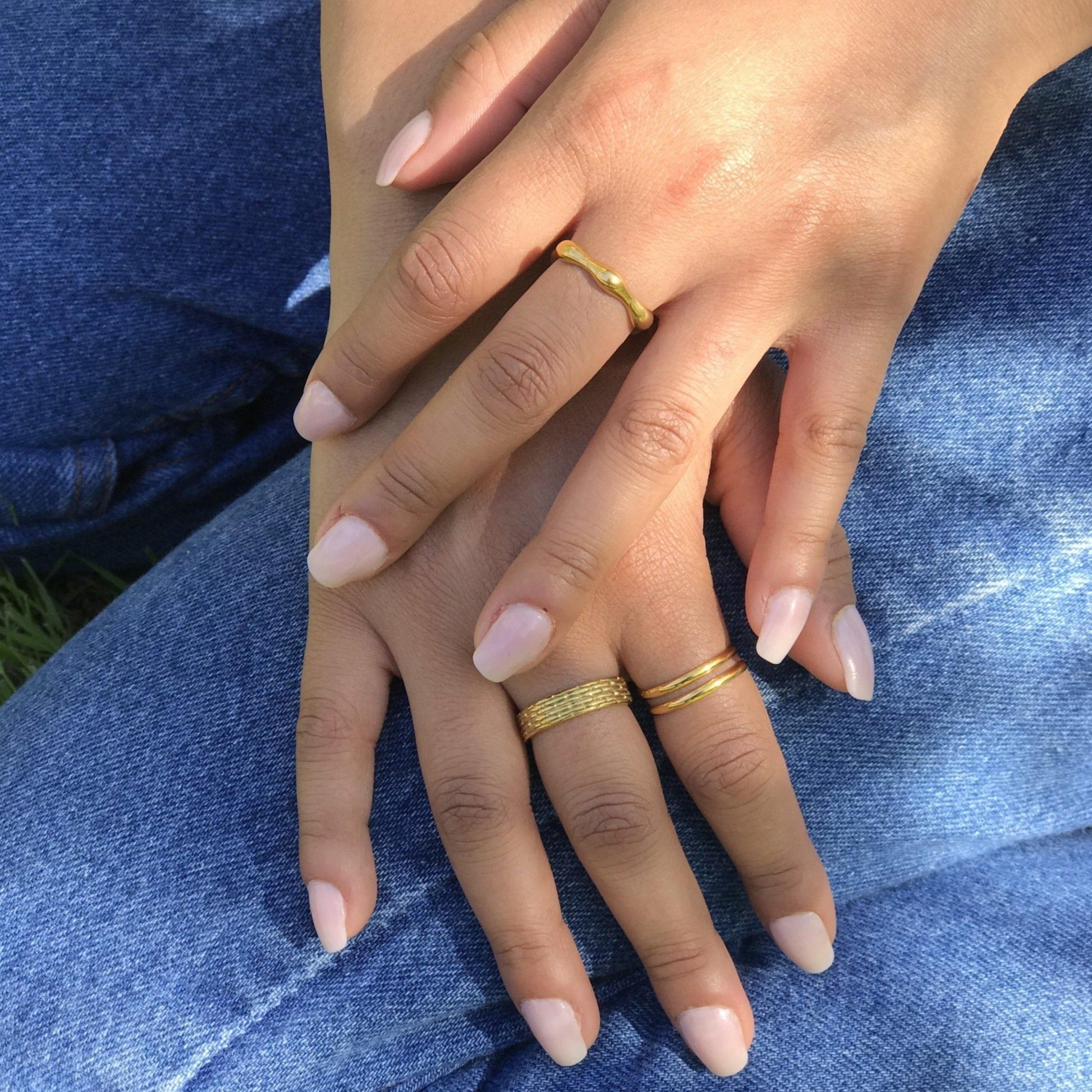 14k-gold-stackable-rings -1-Øak