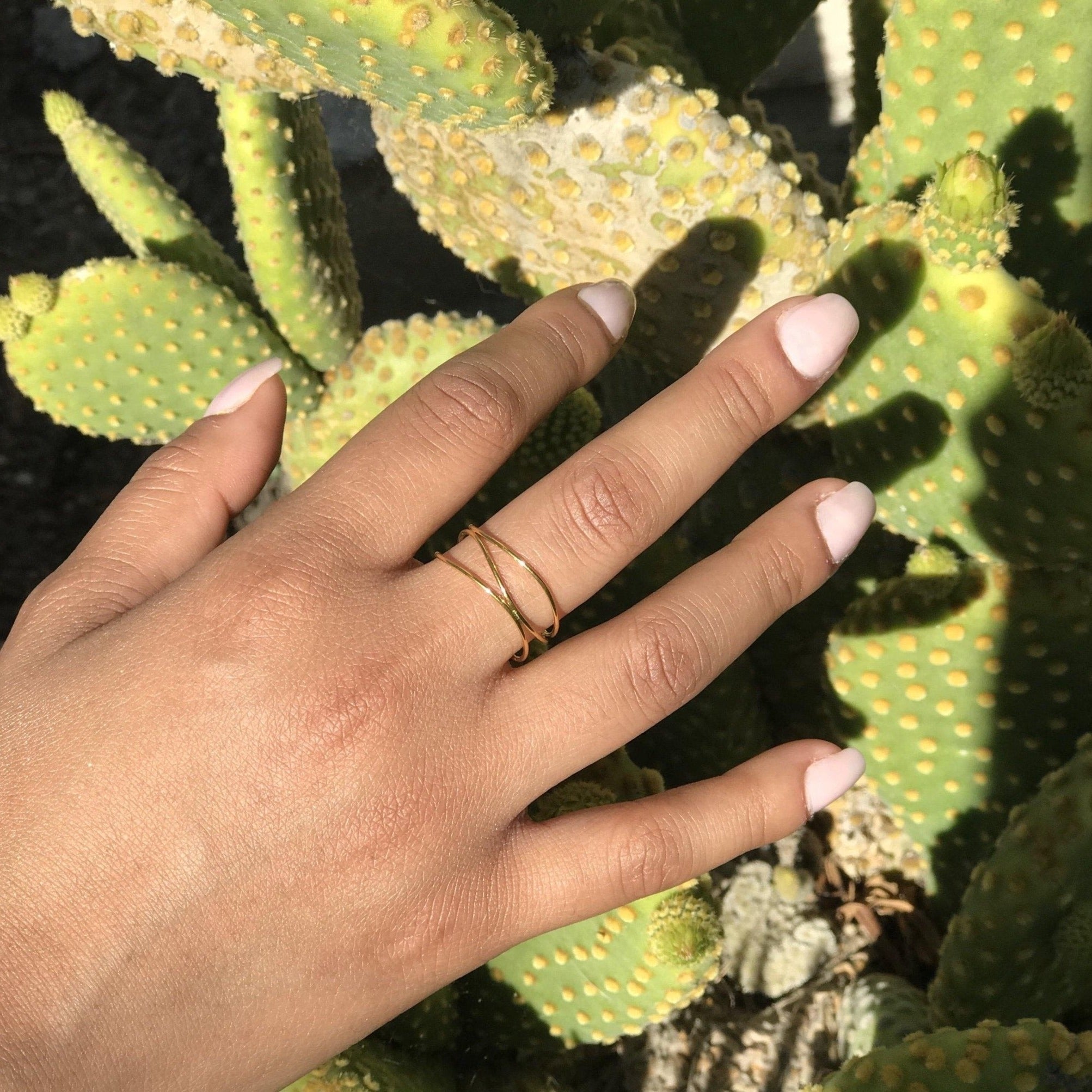 Pink Rings For Women Dainty Rings - 1 oak jewelry