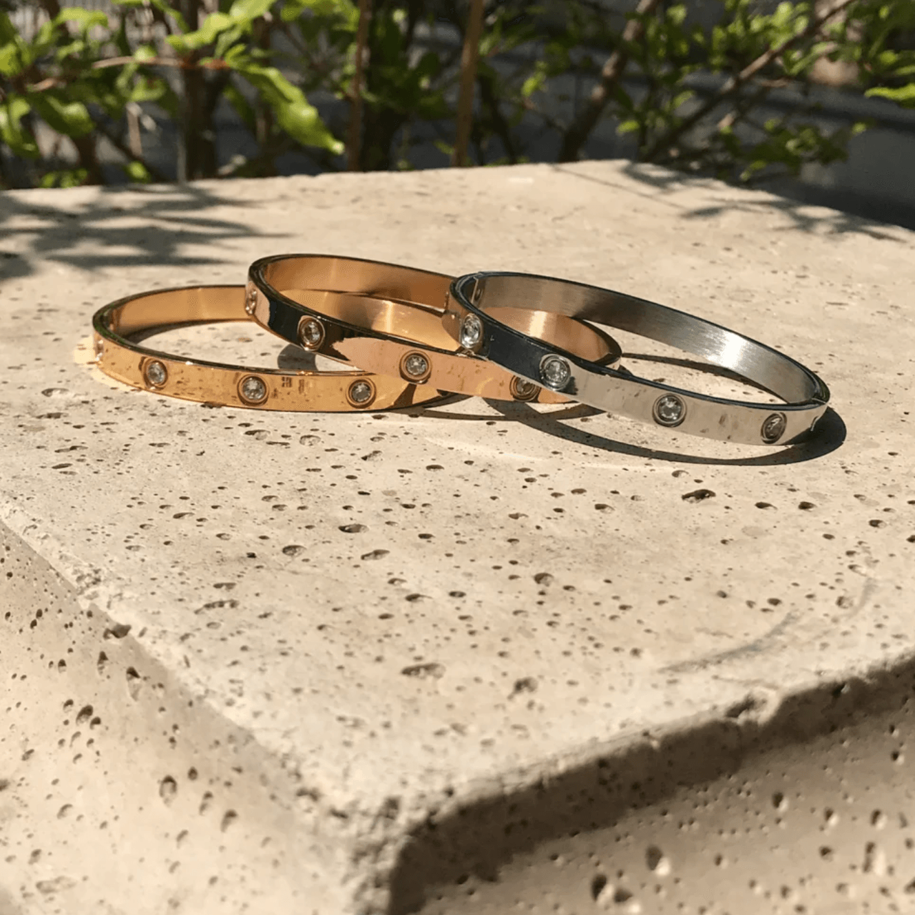 Jewellery stacking Gold Bracelets jewelry sets for women