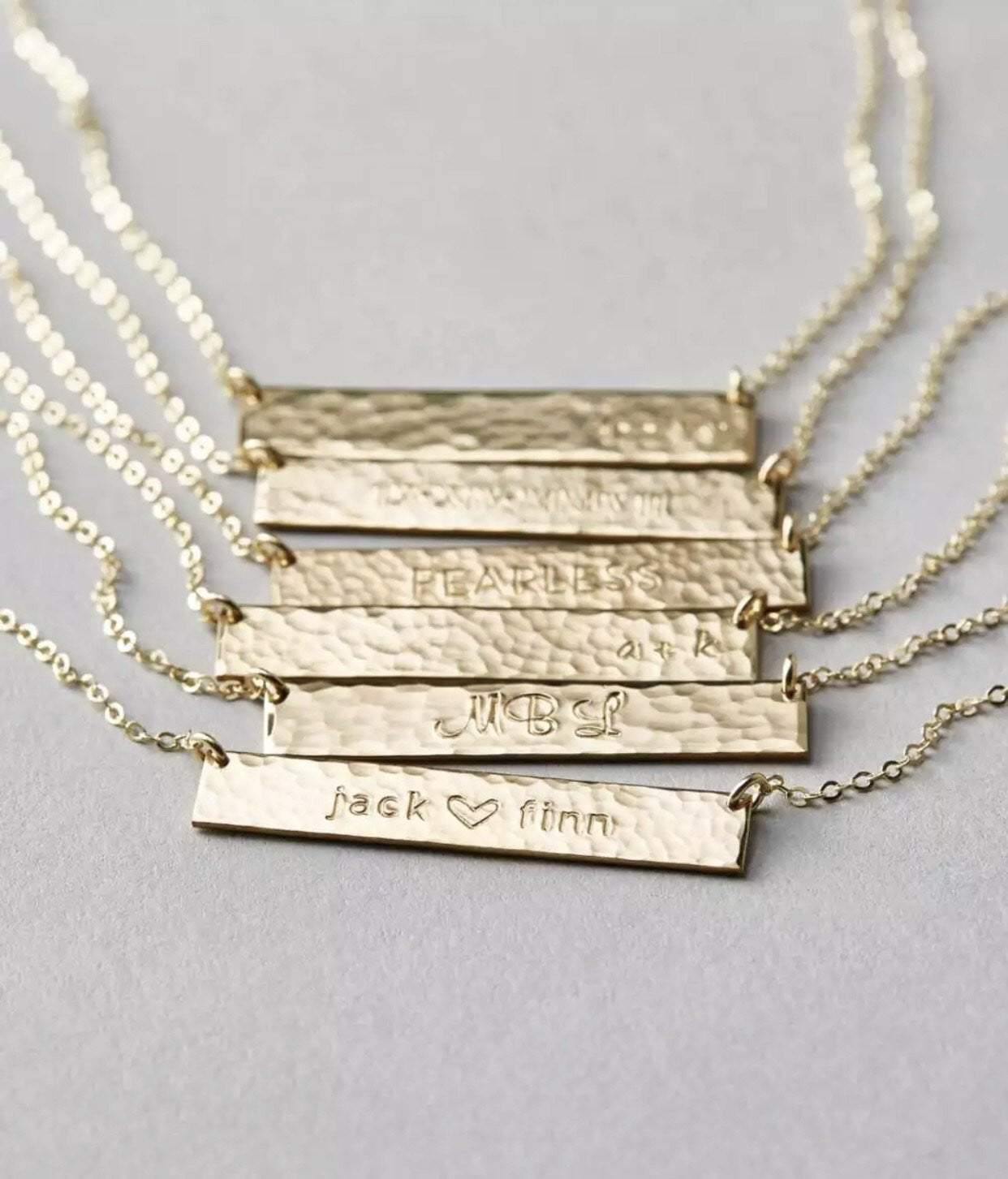 hammered-gold-necklace -1oaks.com