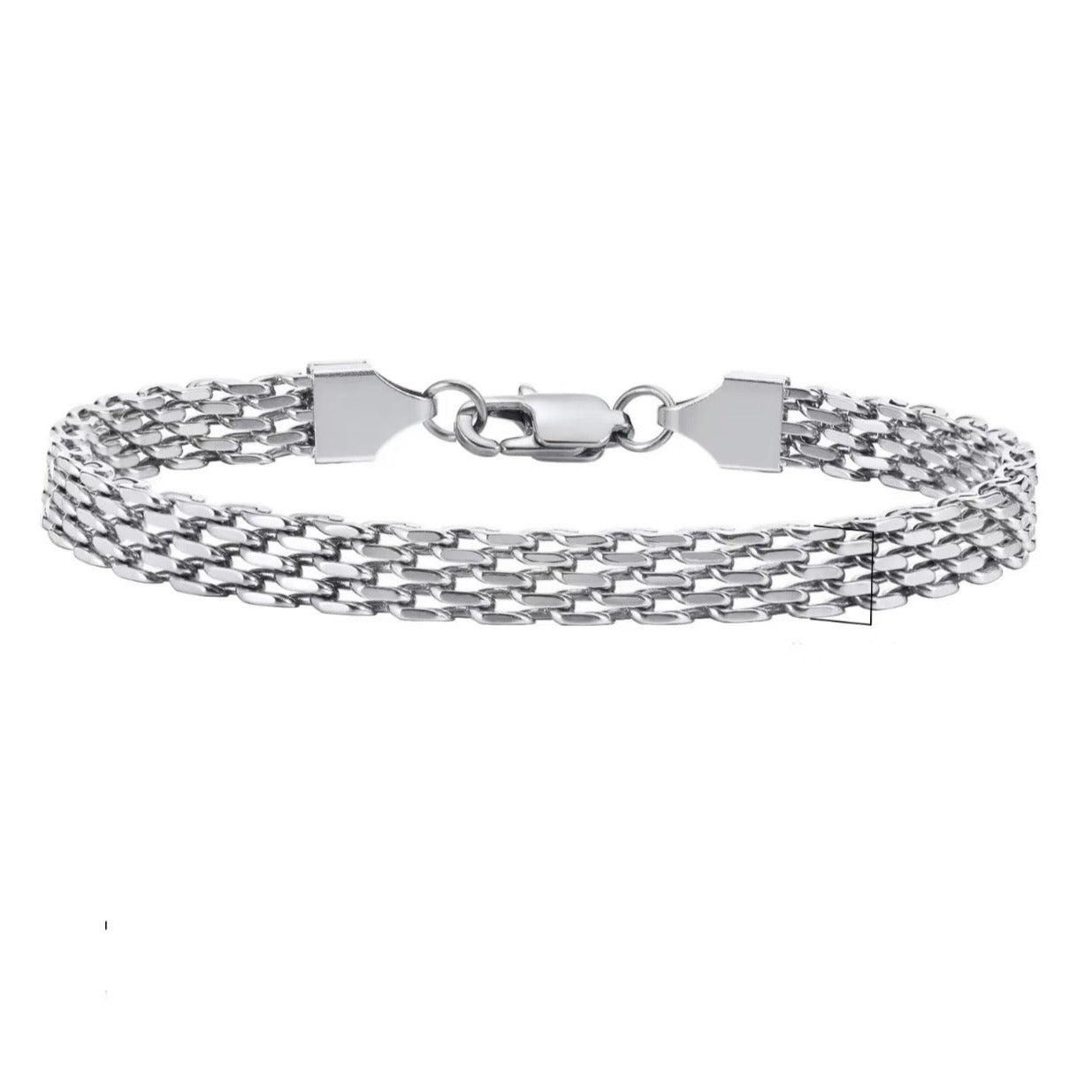 Men's Mesh Chain Bismark Bracelet