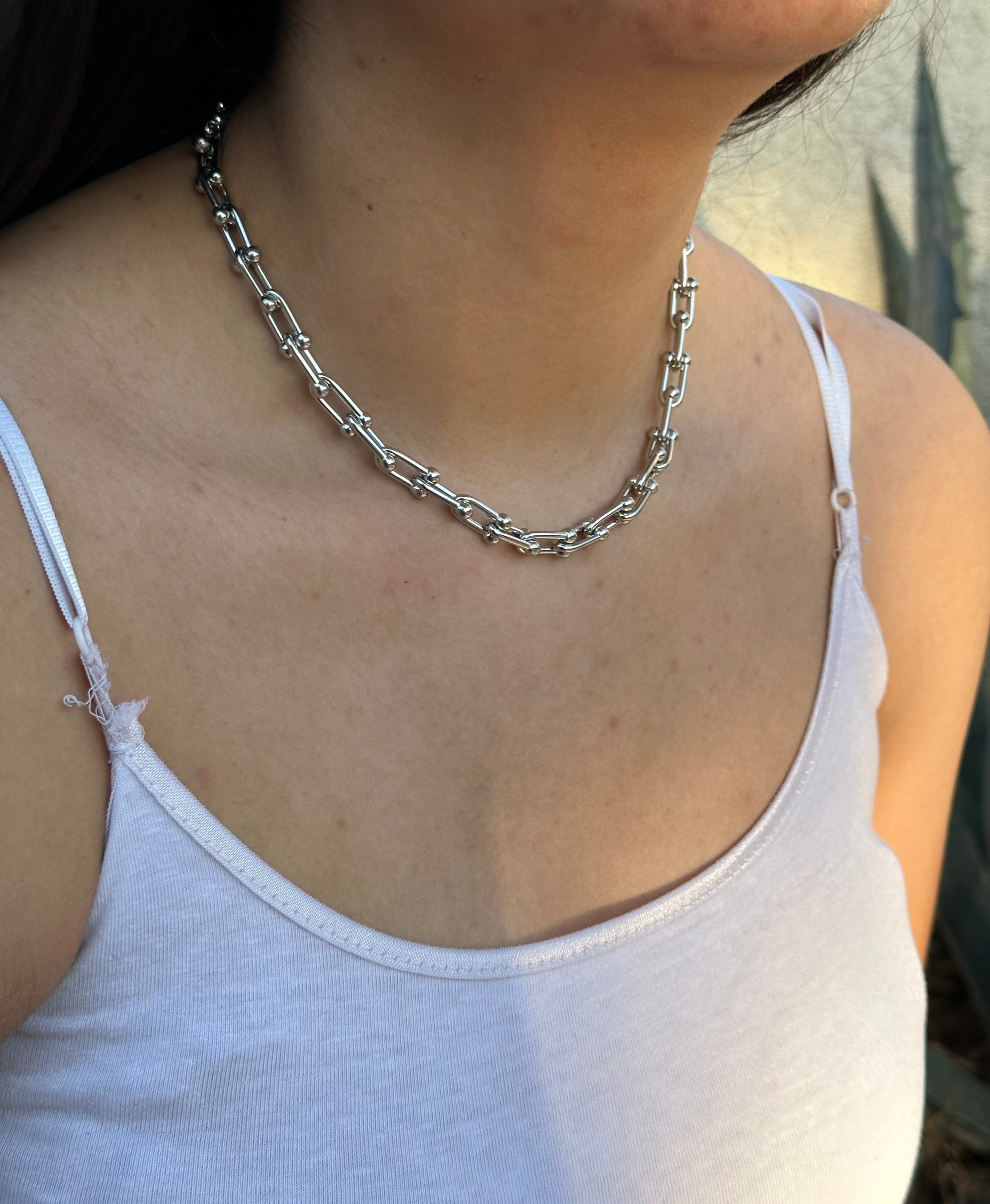 Hardware Link Chain Necklace