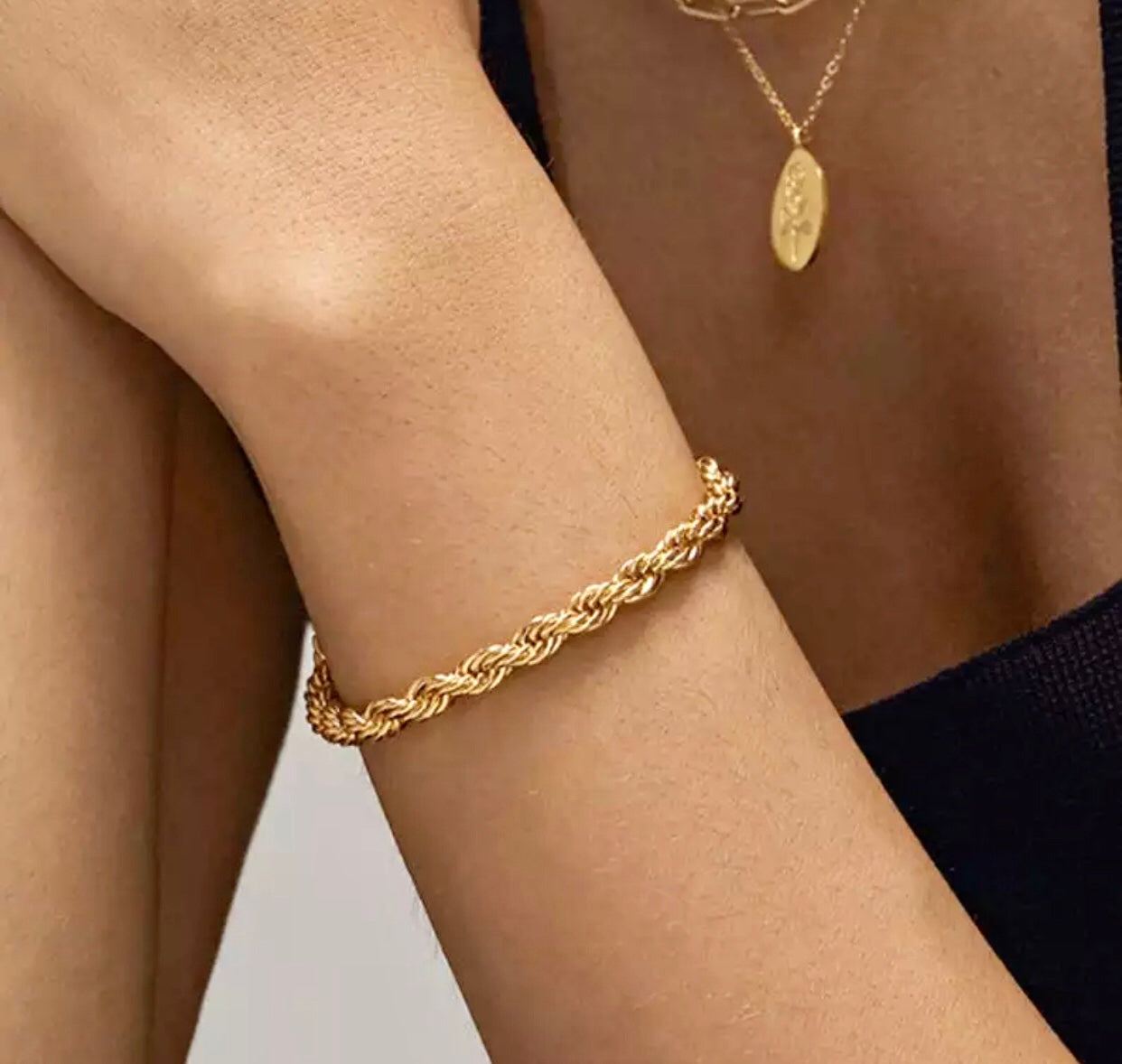Gold-rope-anklet-chain-anklet-rope-ankle-bracelet-1-oak-jewelry
