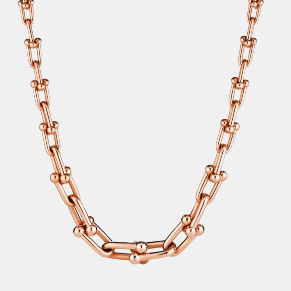 Rose-Gold-U-Link-Chain-Hardware-Necklace