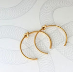 Set Of 2 Gold Knot Bracelets Stacking Bracelets