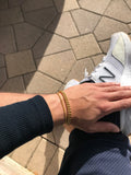Mens Gold Chain Bracelet Set For Him