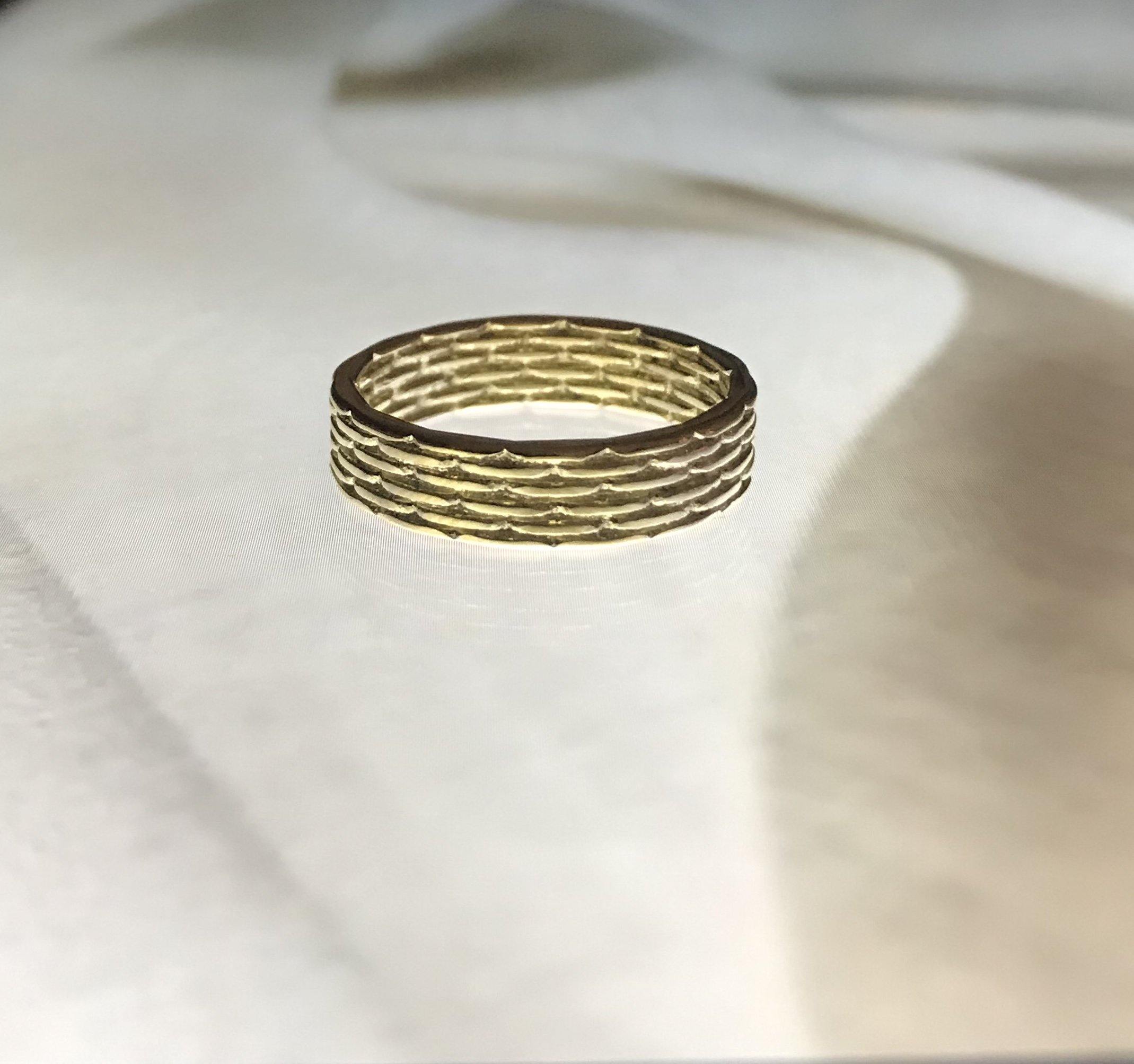 braided-gold-ring-gold-stacking-rings-1-Øak-Jewelry
