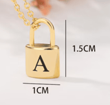 initial-Lock-Necklace-18K-Gold-Dipped-Custom-Necklace-with-Desired-Letter-Initial-for-Couples-&-Loved-Ones-Ships-Same-Day